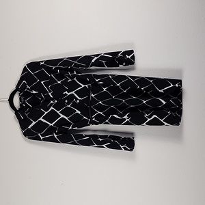 The Limited Ashton Dress Black and White Size Medium